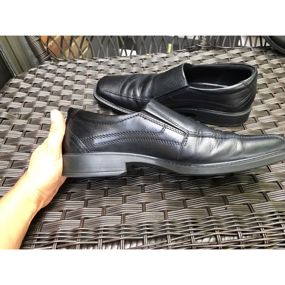 ECCO Men New Jersey Slip On loafers leather Black 43 Us 9 9.5 Shoes Dress main image 5